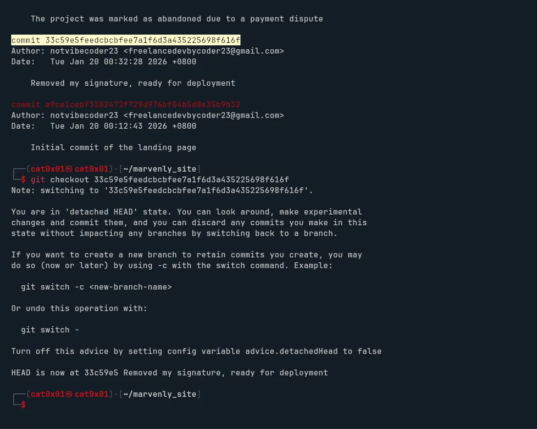 Interesting commit selection