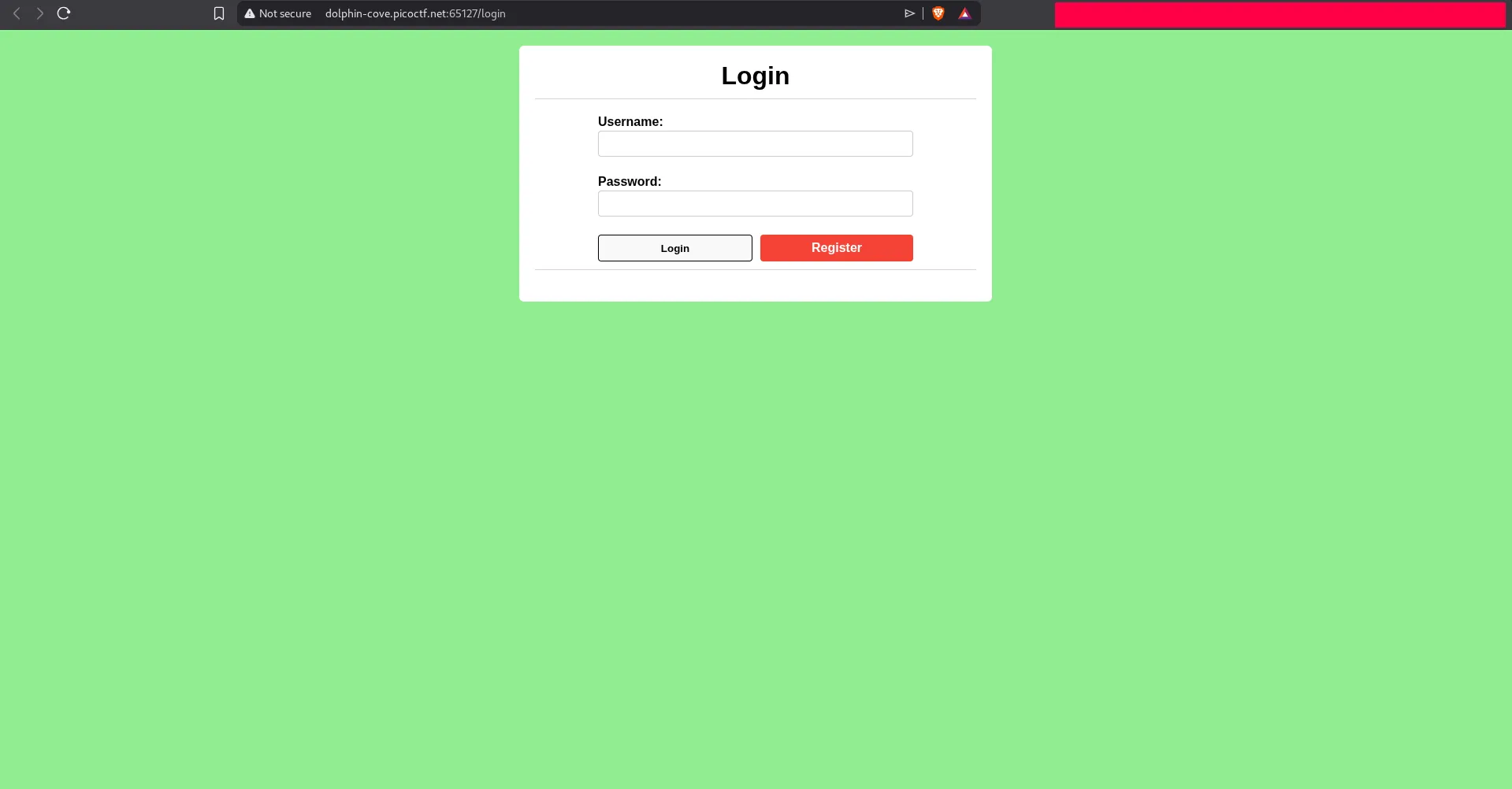 Account registration and login