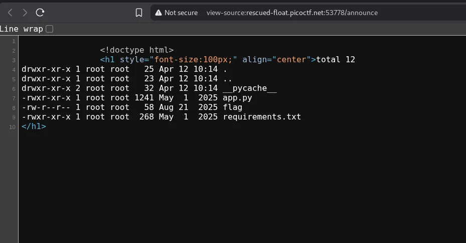 Viewing page source for cleaner output