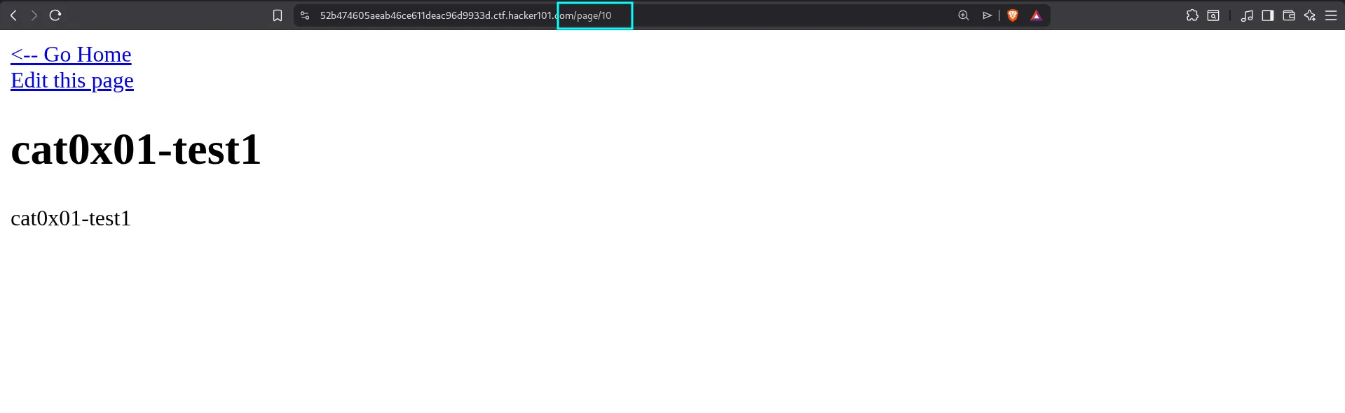 Changing the numeric page ID